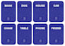 create language learning flashcards
